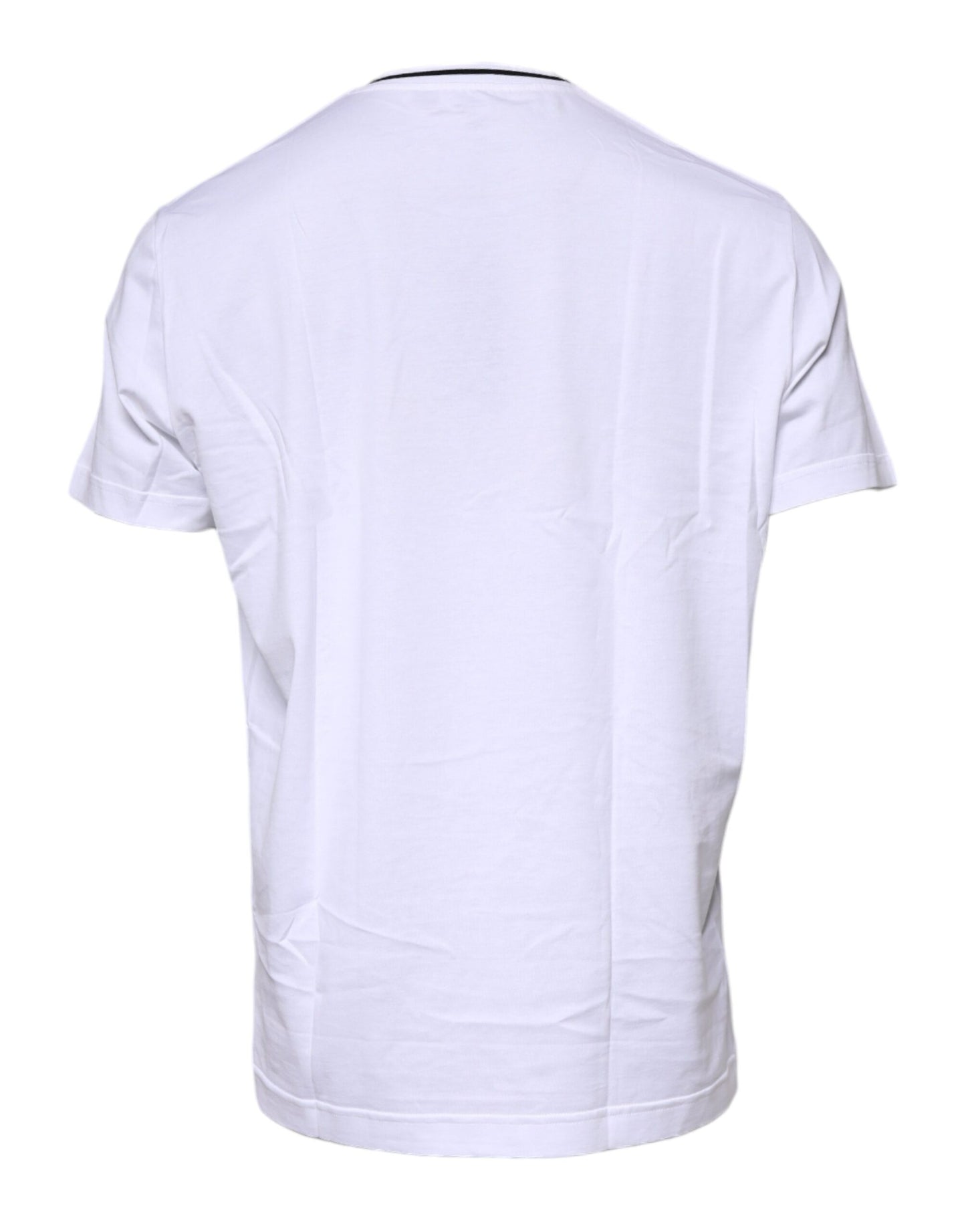 Dolce & Gabbana – Weißes T-Shirt mit Herz-Jesu-Print