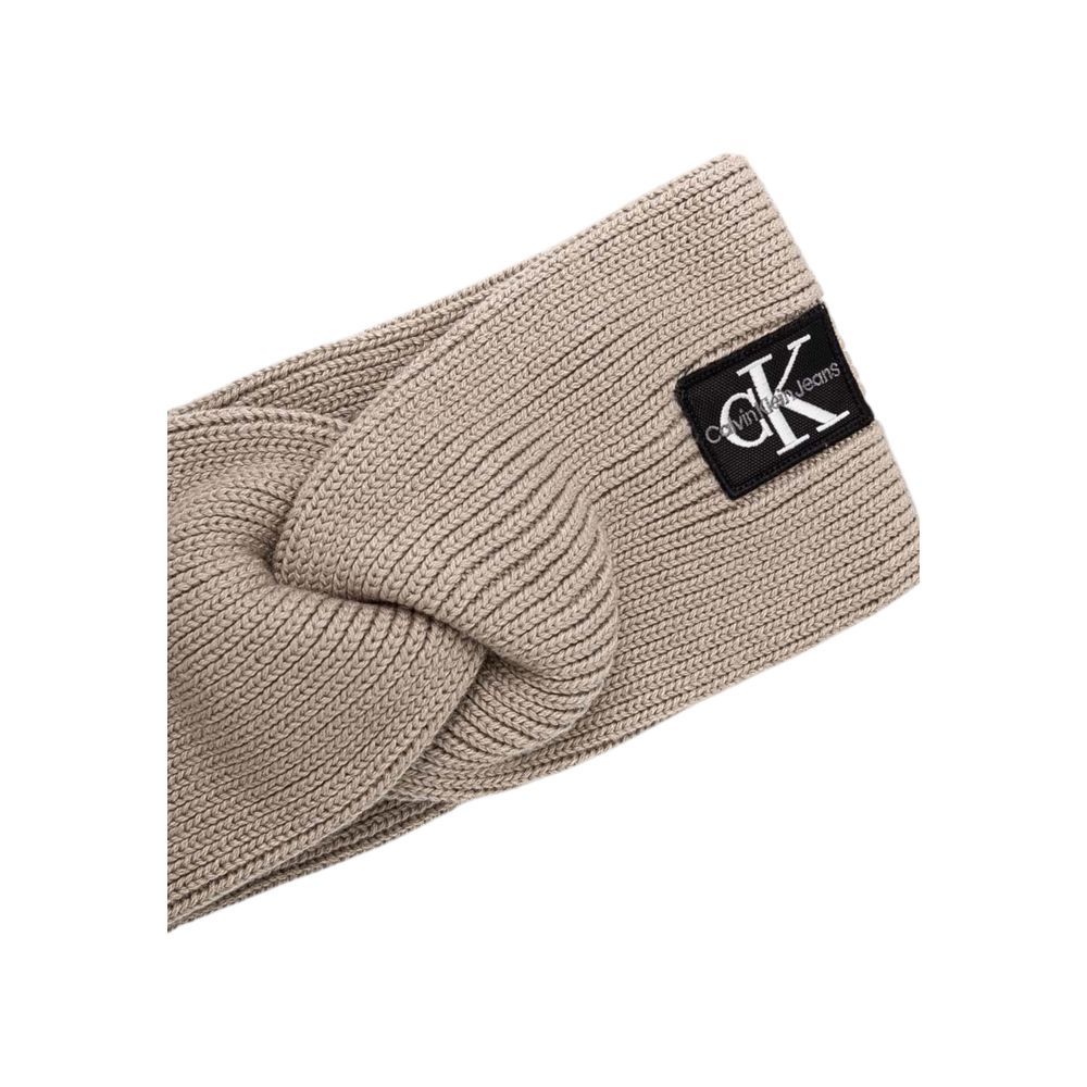 Calvin Klein Jeans Beige Baumwollhut