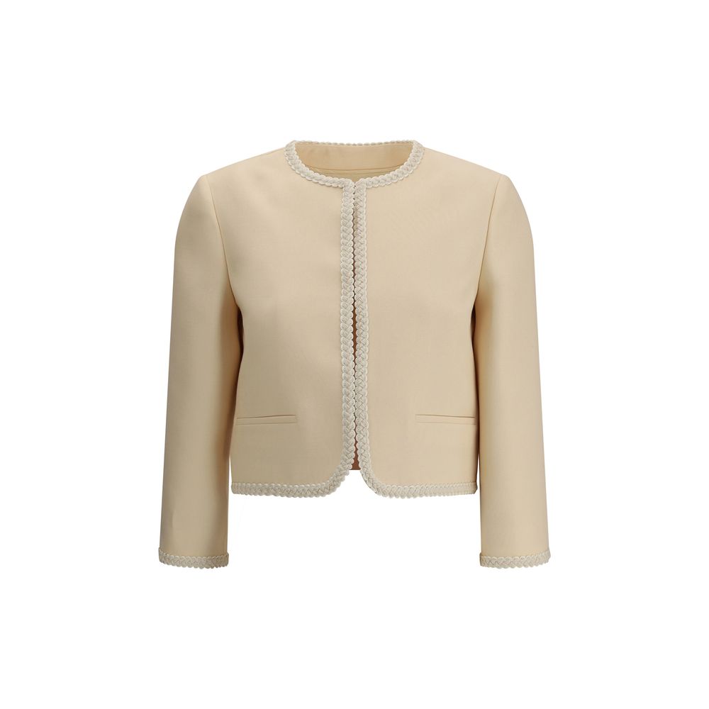 Valentino Seidenkrepp-Blazer
