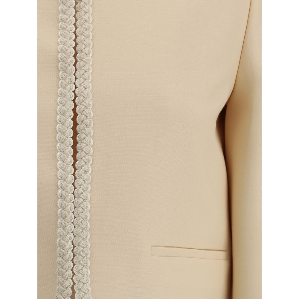 Valentino Seidenkrepp-Blazer