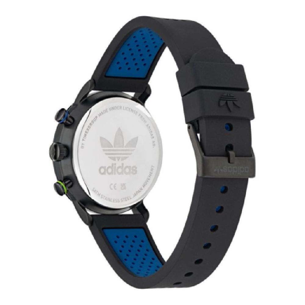 Adidas Schwarze Synthetikuhr