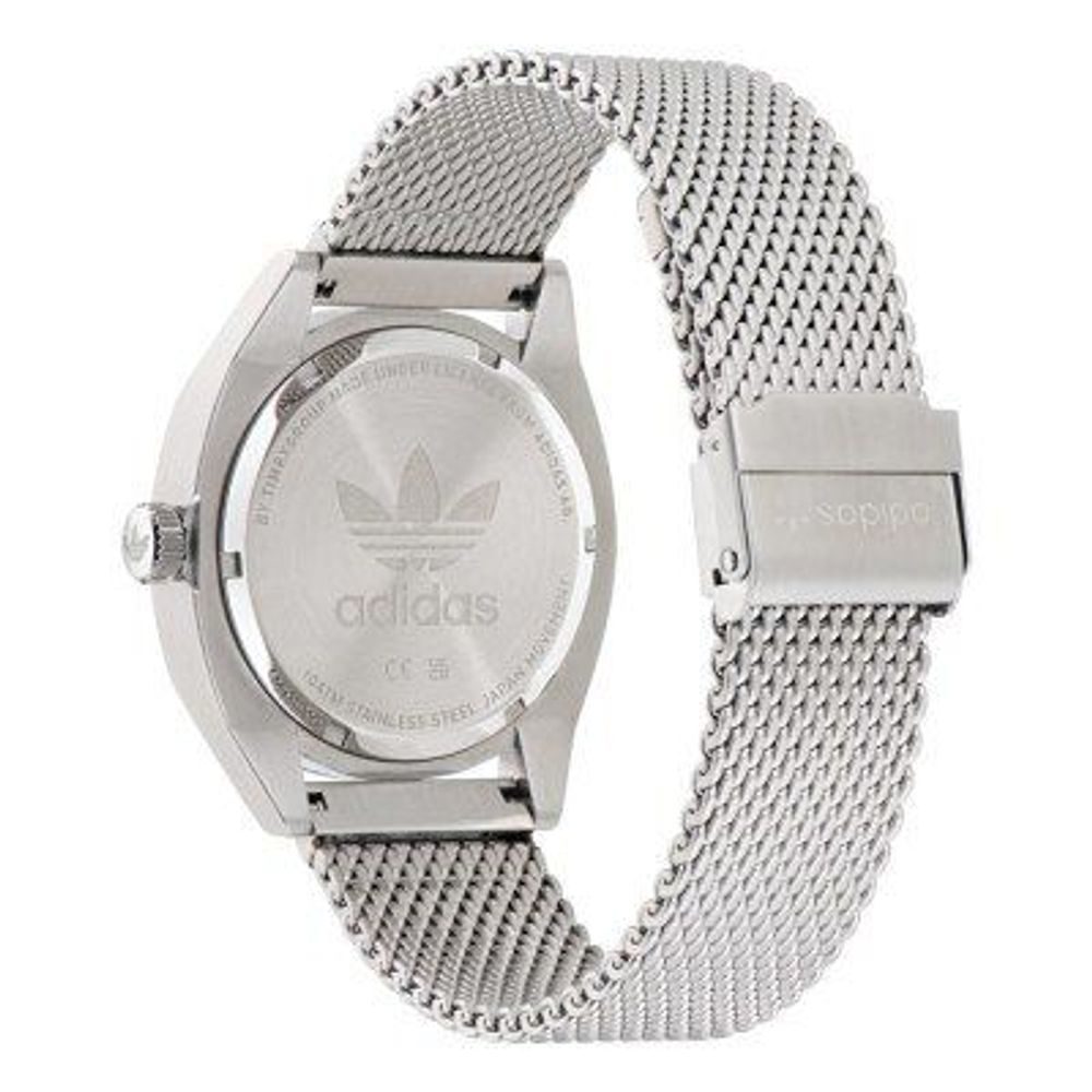 Adidas – Graue Edelstahluhr