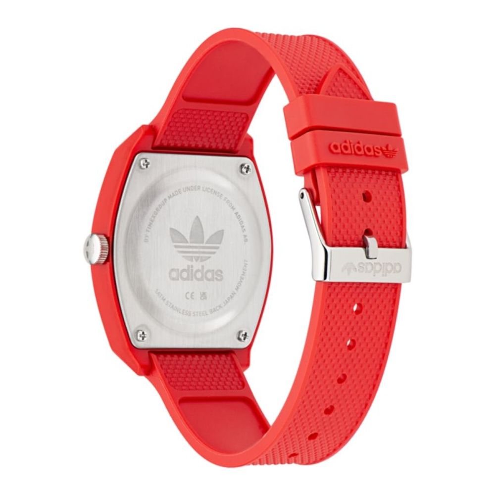 Adidas Rote Synthetikuhr