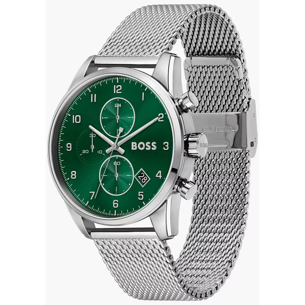 Hugo Boss – Silberne Edelstahluhr