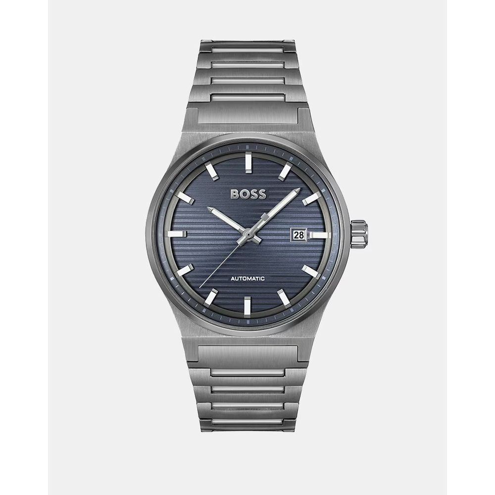 Hugo Boss – Graue Edelstahluhr