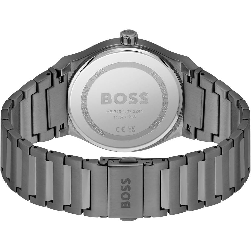 Hugo Boss – Graue Edelstahluhr