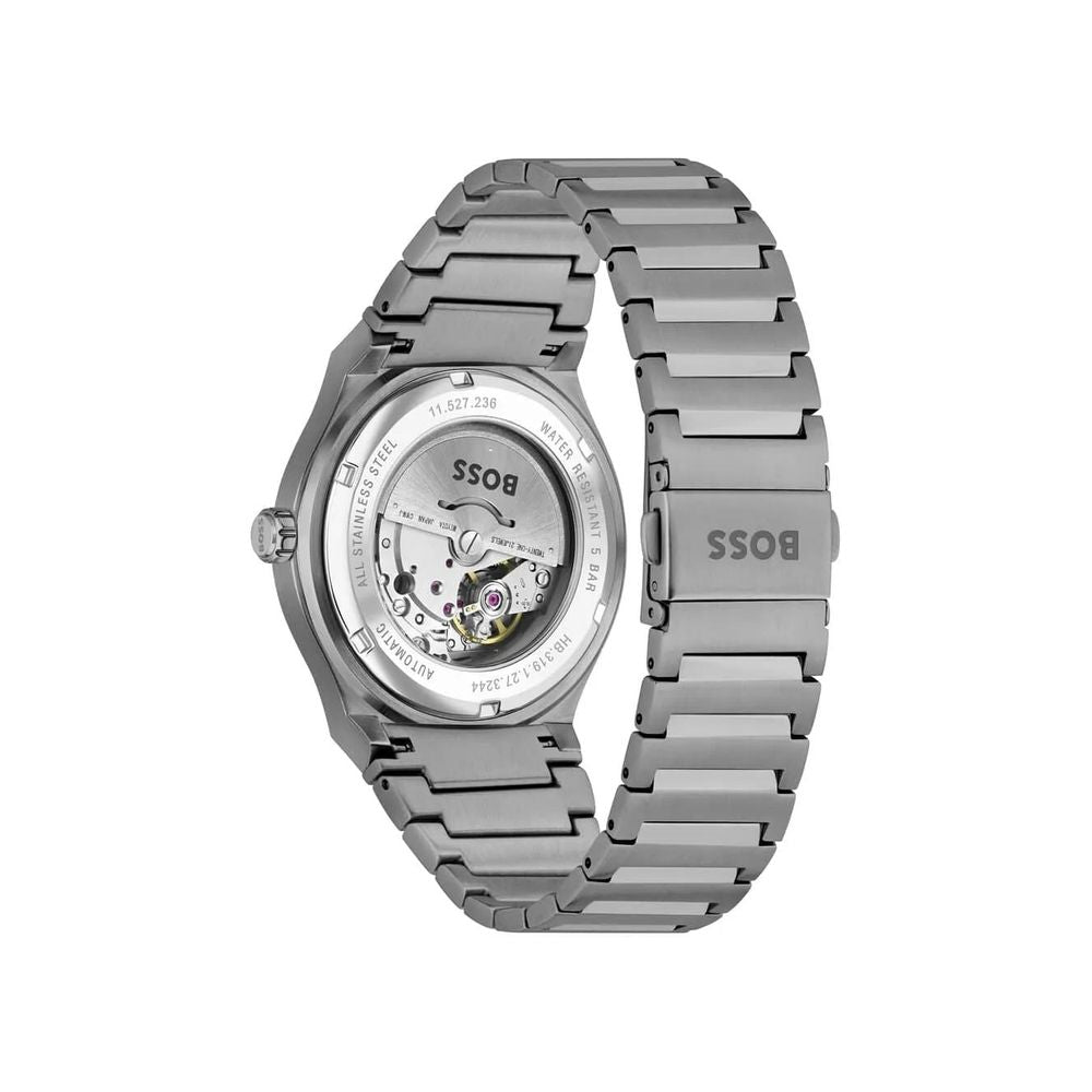 Hugo Boss – Graue Edelstahluhr