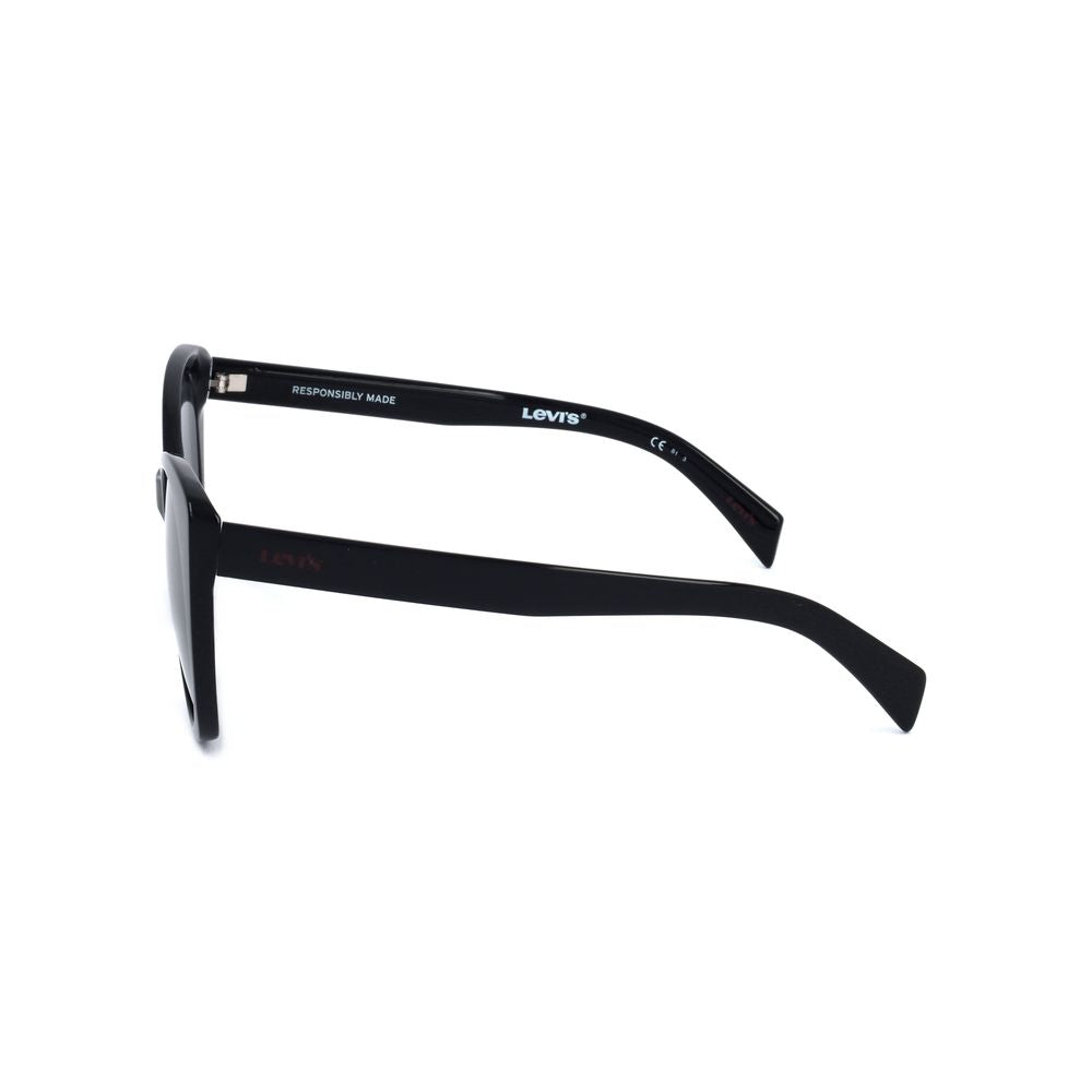 Levi's – Goldene Sonnenbrille aus Edelstahl