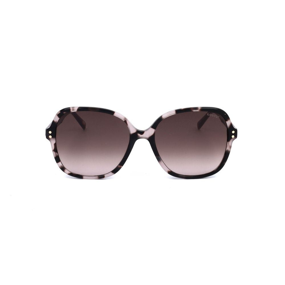 Levi's – Schwarze Sonnenbrille aus Edelstahl