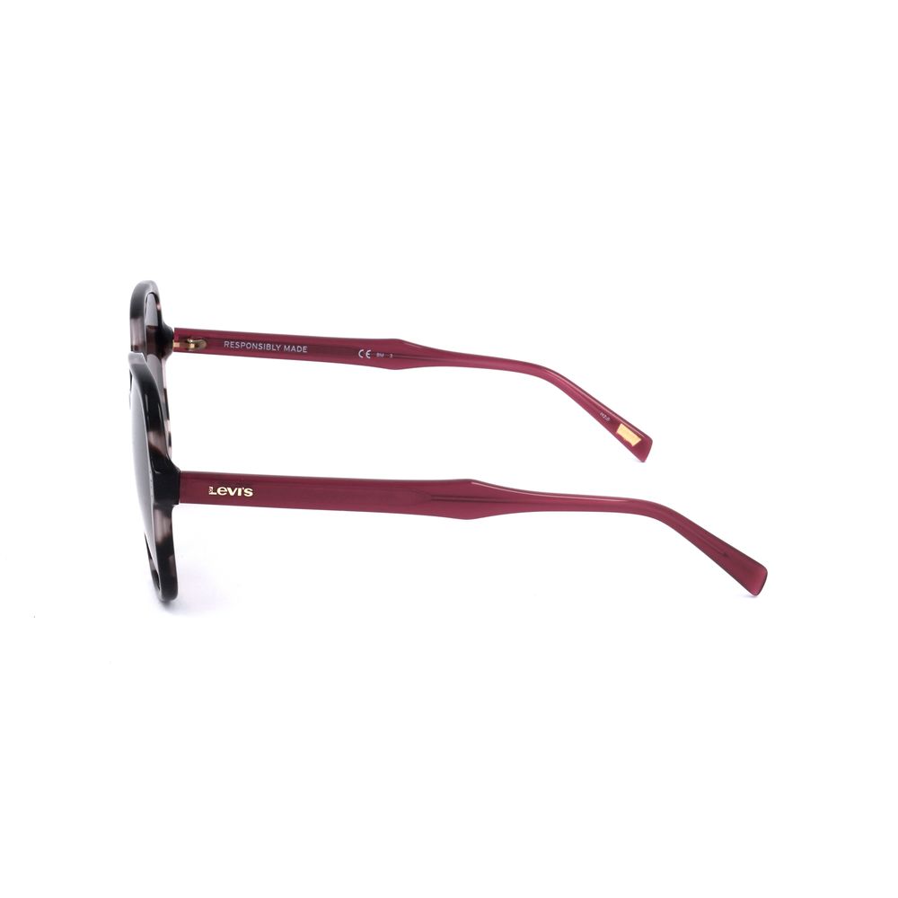 Levi's – Schwarze Sonnenbrille aus Edelstahl
