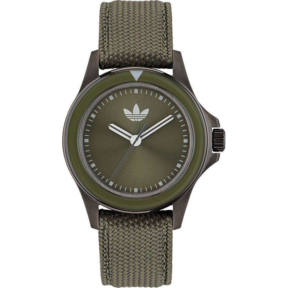 Adidas Grüne Stoffuhr