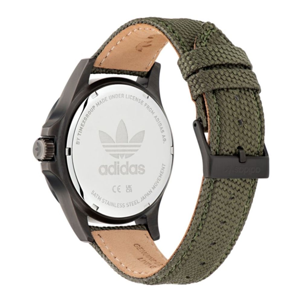 Adidas Grüne Stoffuhr