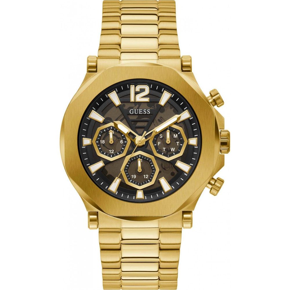 Guess – Goldene Edelstahluhr