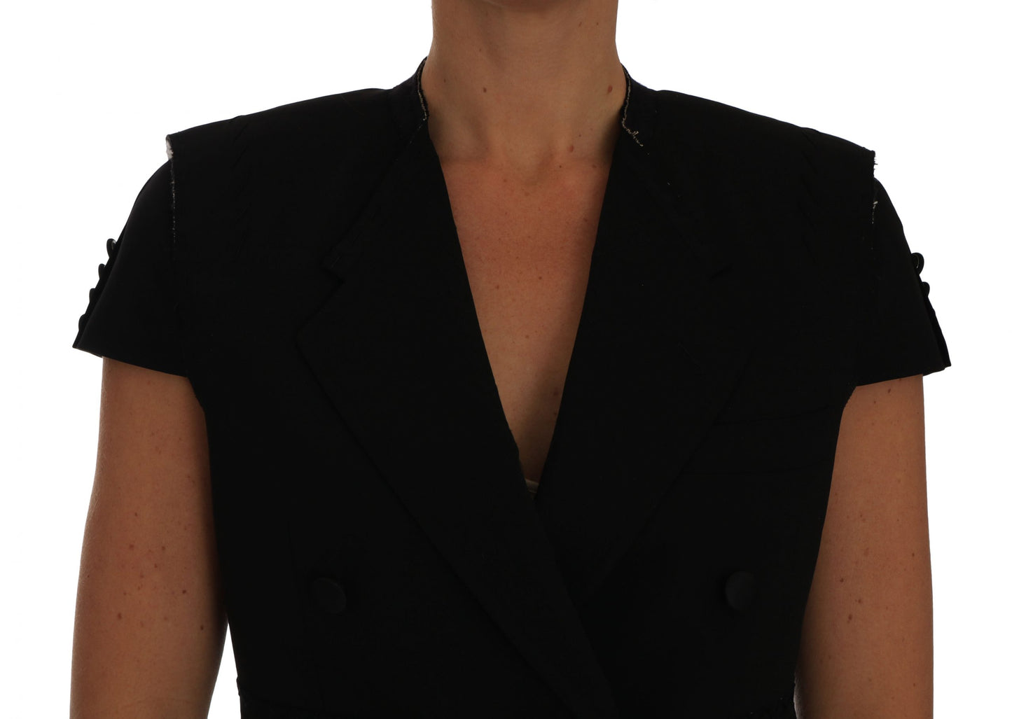 Dolce & Gabbana – Schwarze, kurze Blazerjacke
