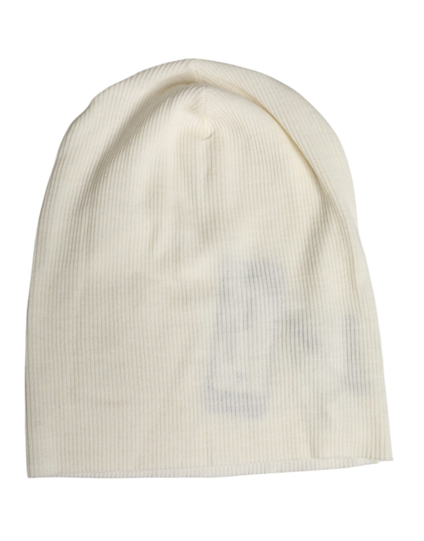 Dolce & Gabbana Beige Strickmütze aus Wollmischung