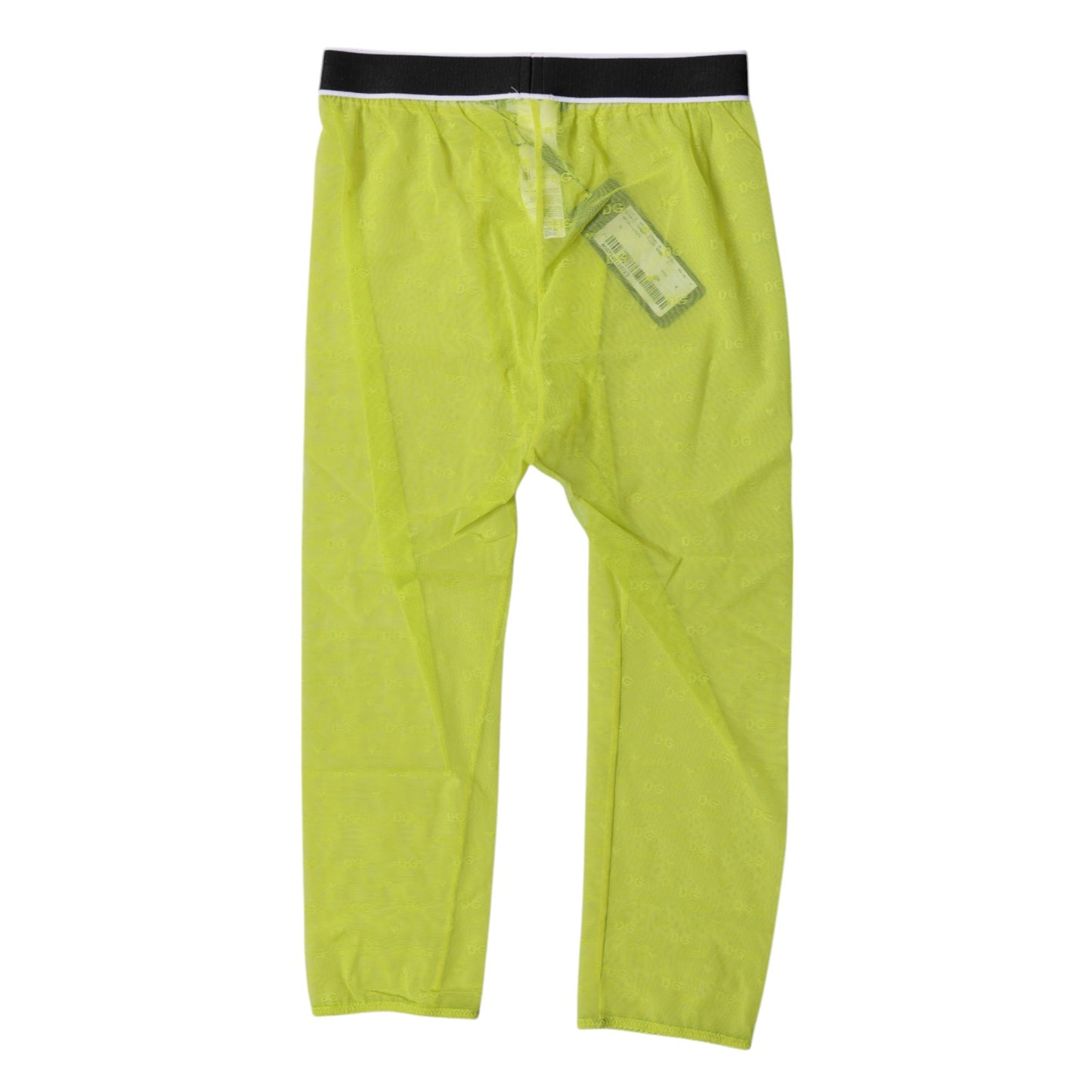 Dolce & Gabbana – Grüne Nylon-Shorts mit DG-Logo