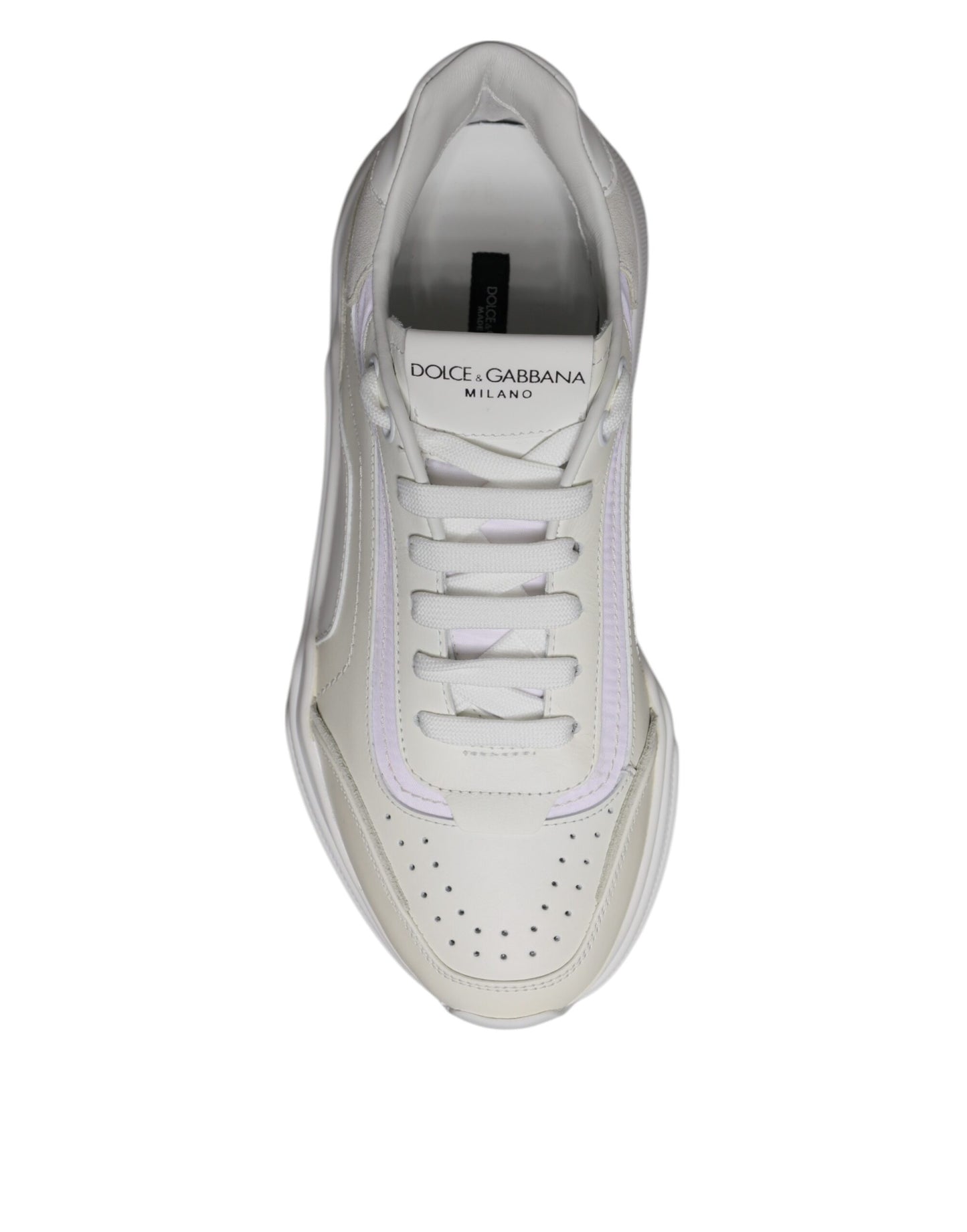Dolce & Gabbana Weiße Daymaster Low Top Sneakers Schuhe