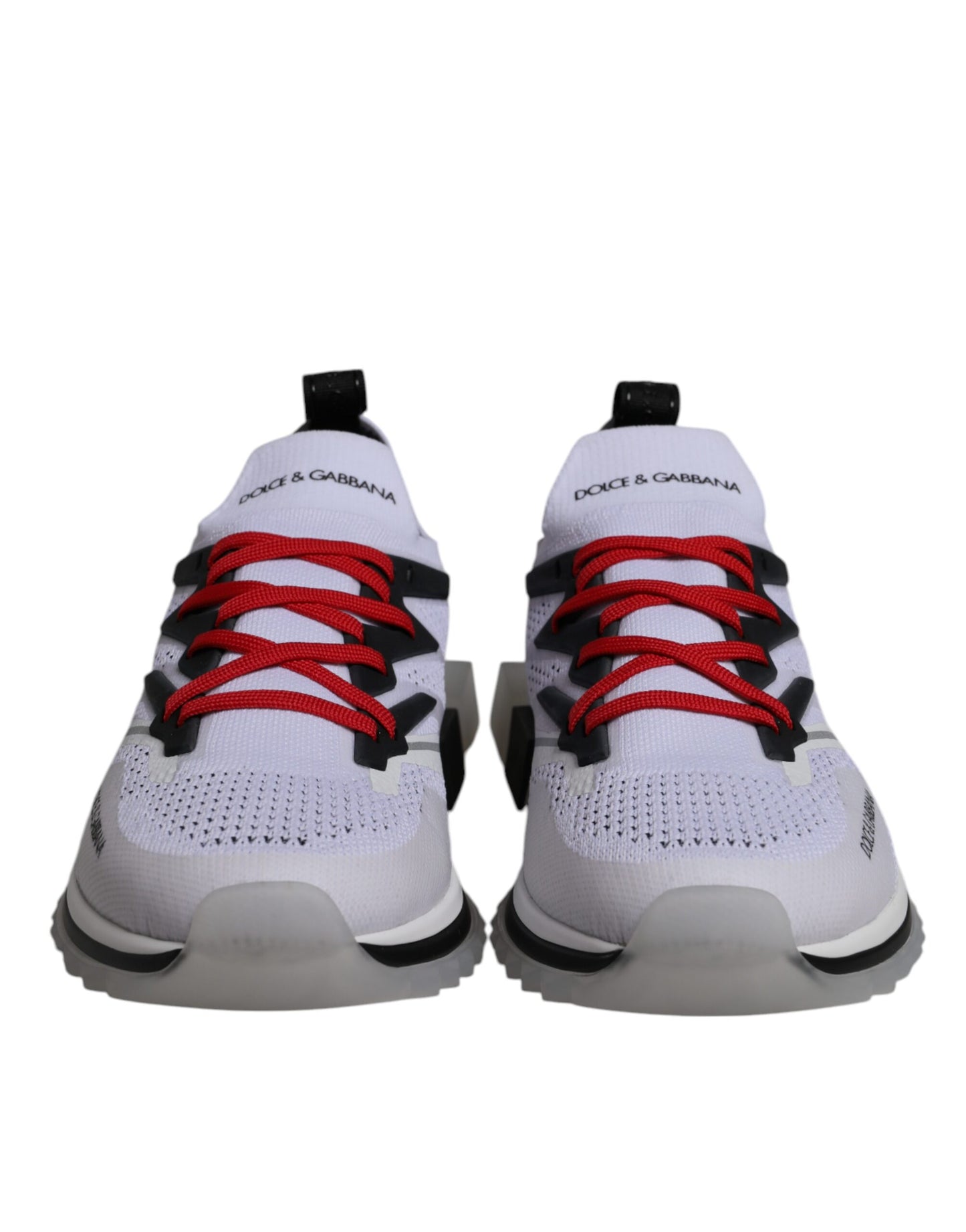 Dolce & Gabbana Weiße SORRENTO Sport Stretch Sneakers Schuhe