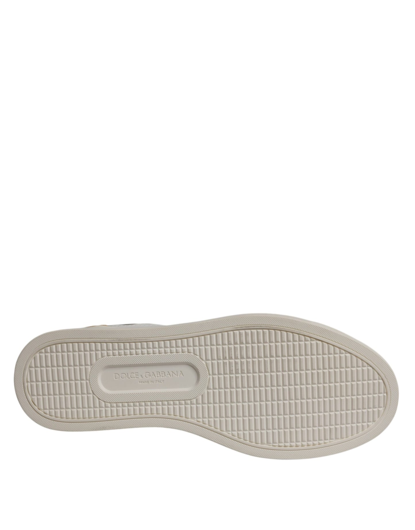 Dolce & Gabbana Weiße Wildleder Low Top Sneakers Schuhe