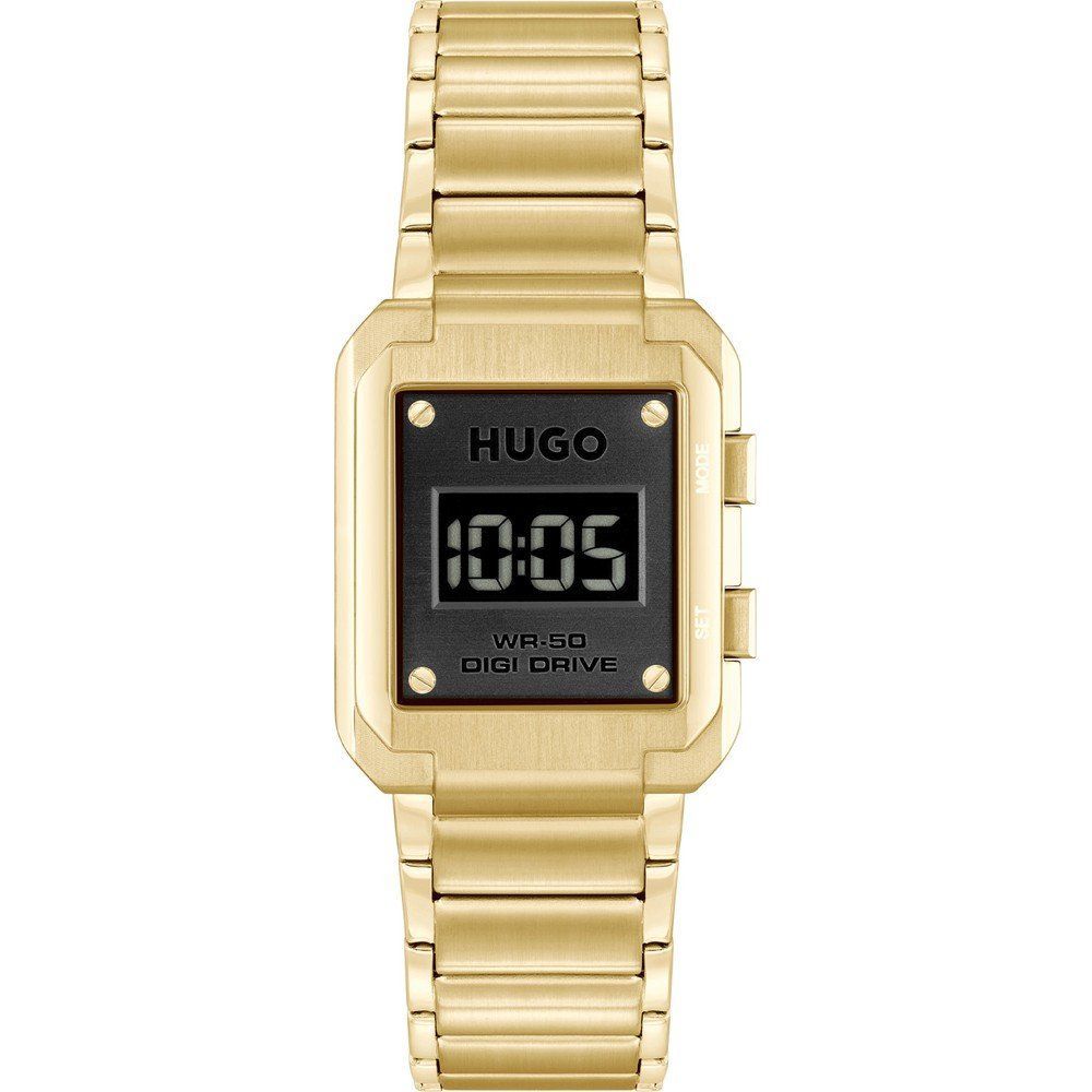 Hugo Boss – Goldene Edelstahluhr