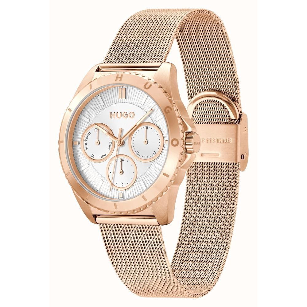 Hugo Boss – Goldene Edelstahluhr