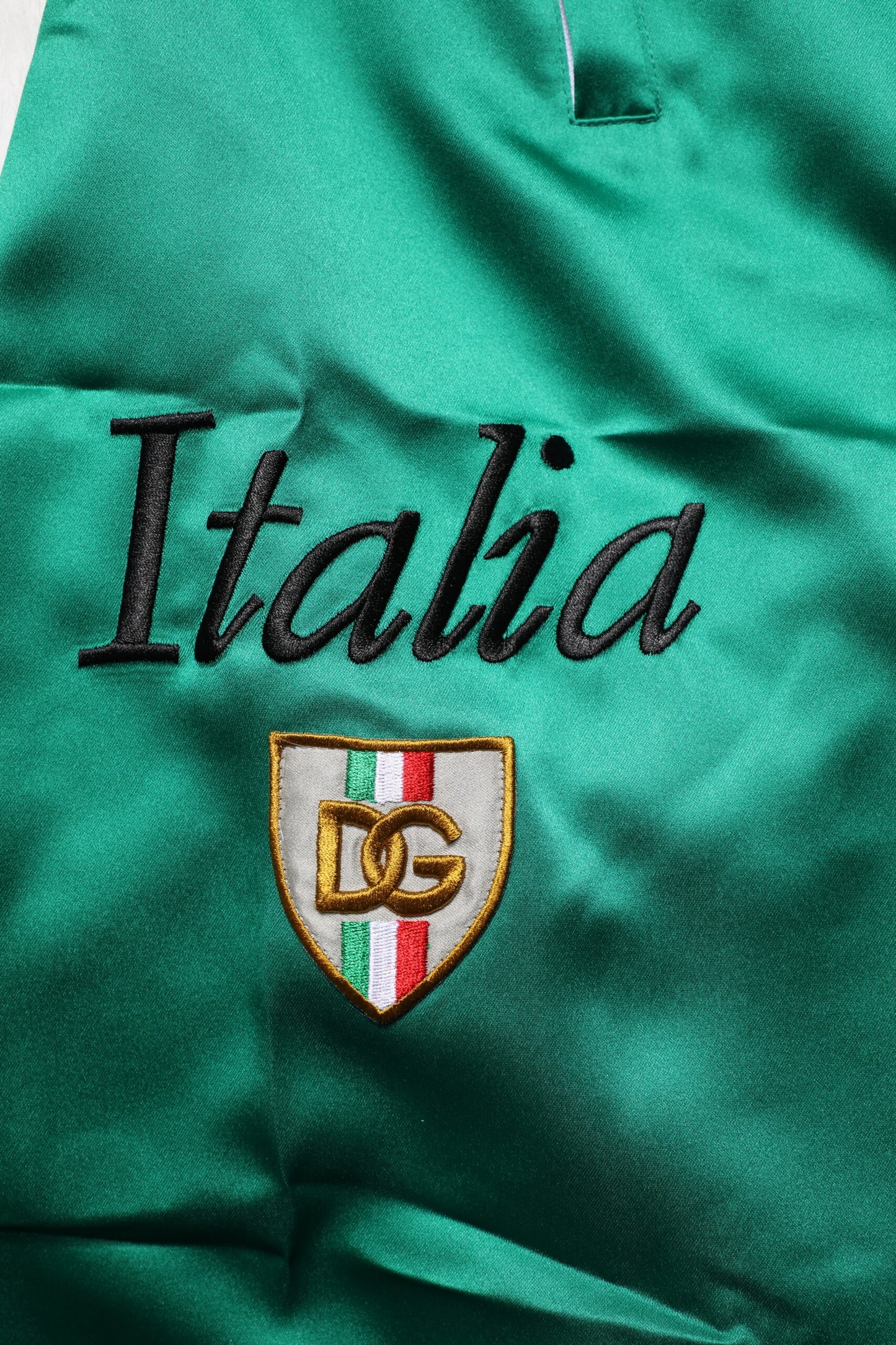 Dolce & Gabbana Mehrfarbige Italia-Bermudashorts aus Polyester