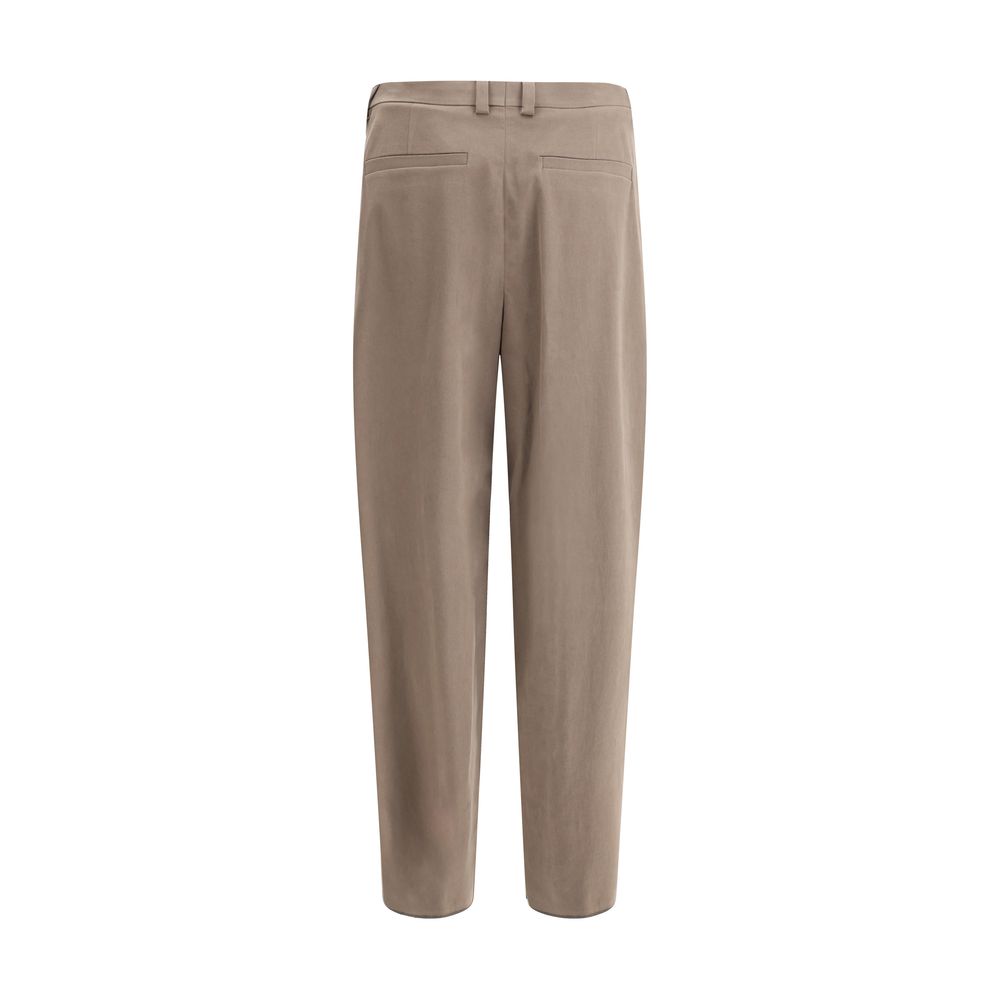 Ferragamo Cotton Wide Leg Pants