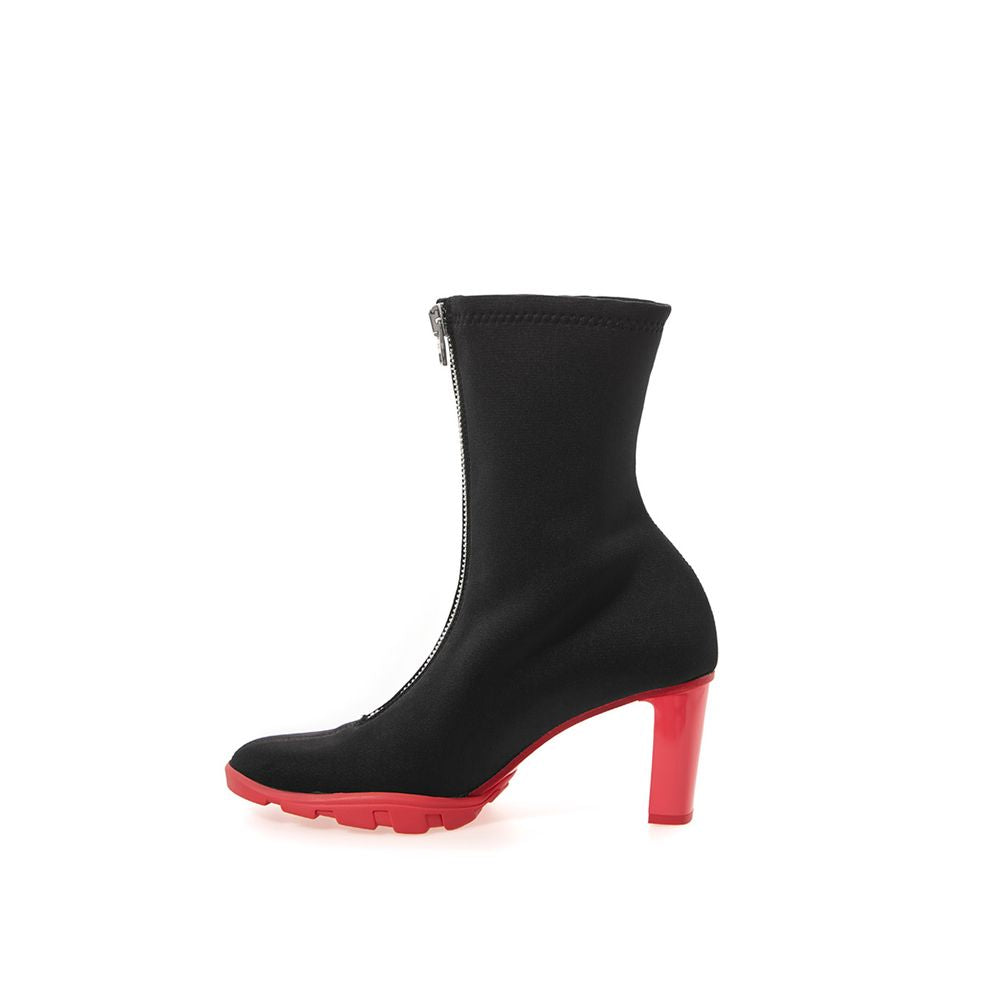 Alexander McQueen – Schwarzer Neoprenstiefel