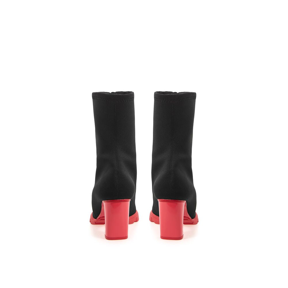 Alexander McQueen – Schwarzer Neoprenstiefel