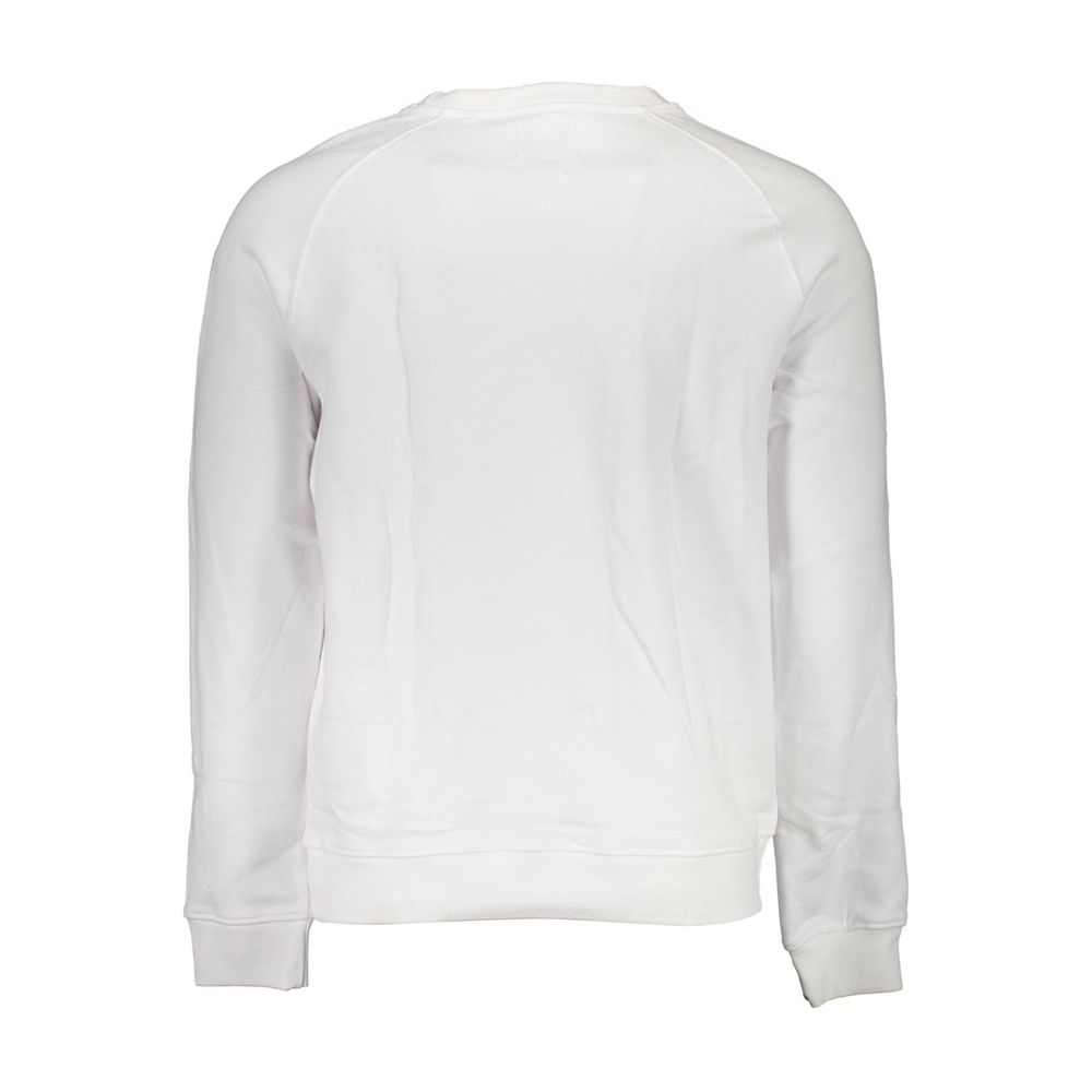 Guess Jeans – Unisex-Sweatshirt aus weißer Baumwolle