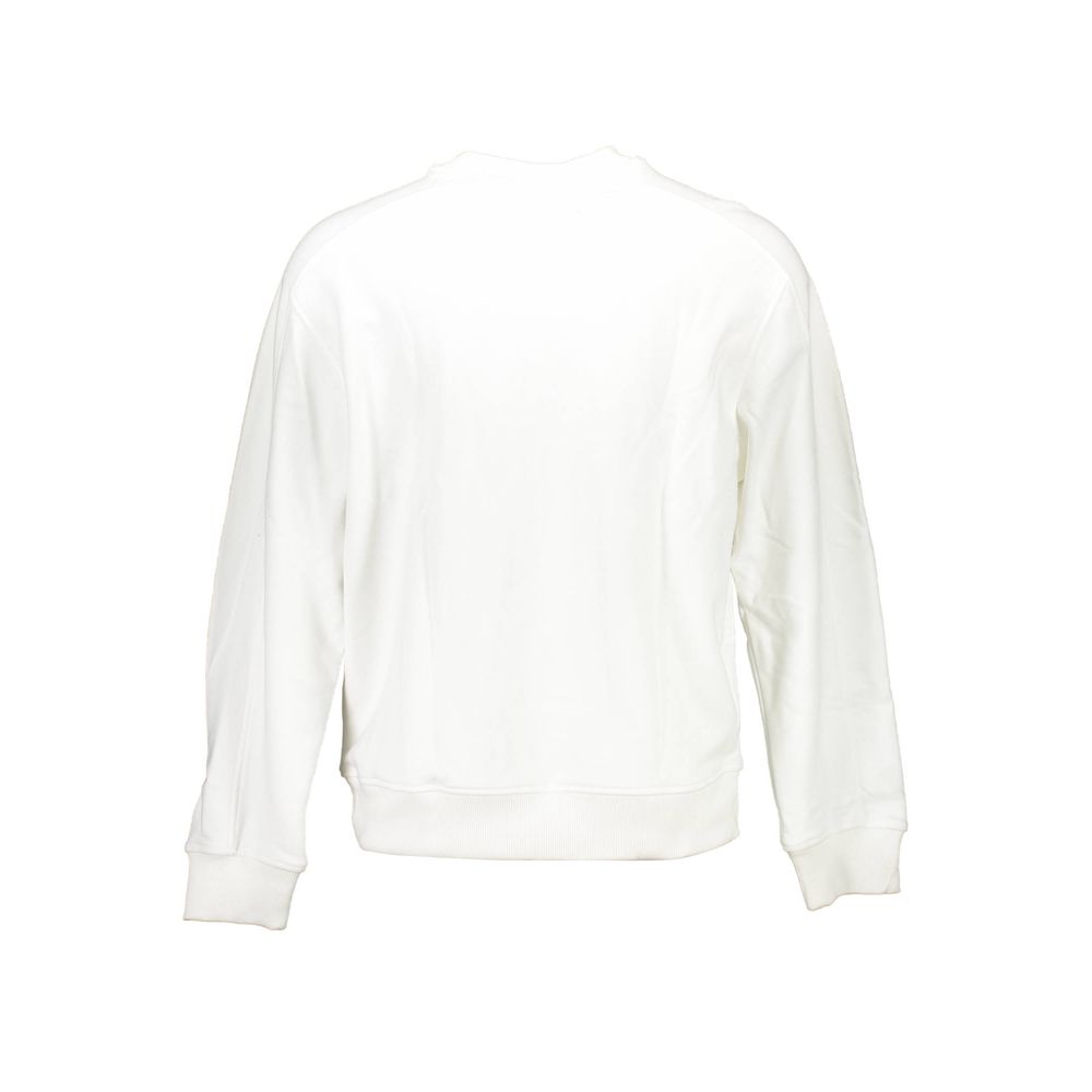 Calvin Klein Unisex-Sweatshirt aus weißer Baumwolle