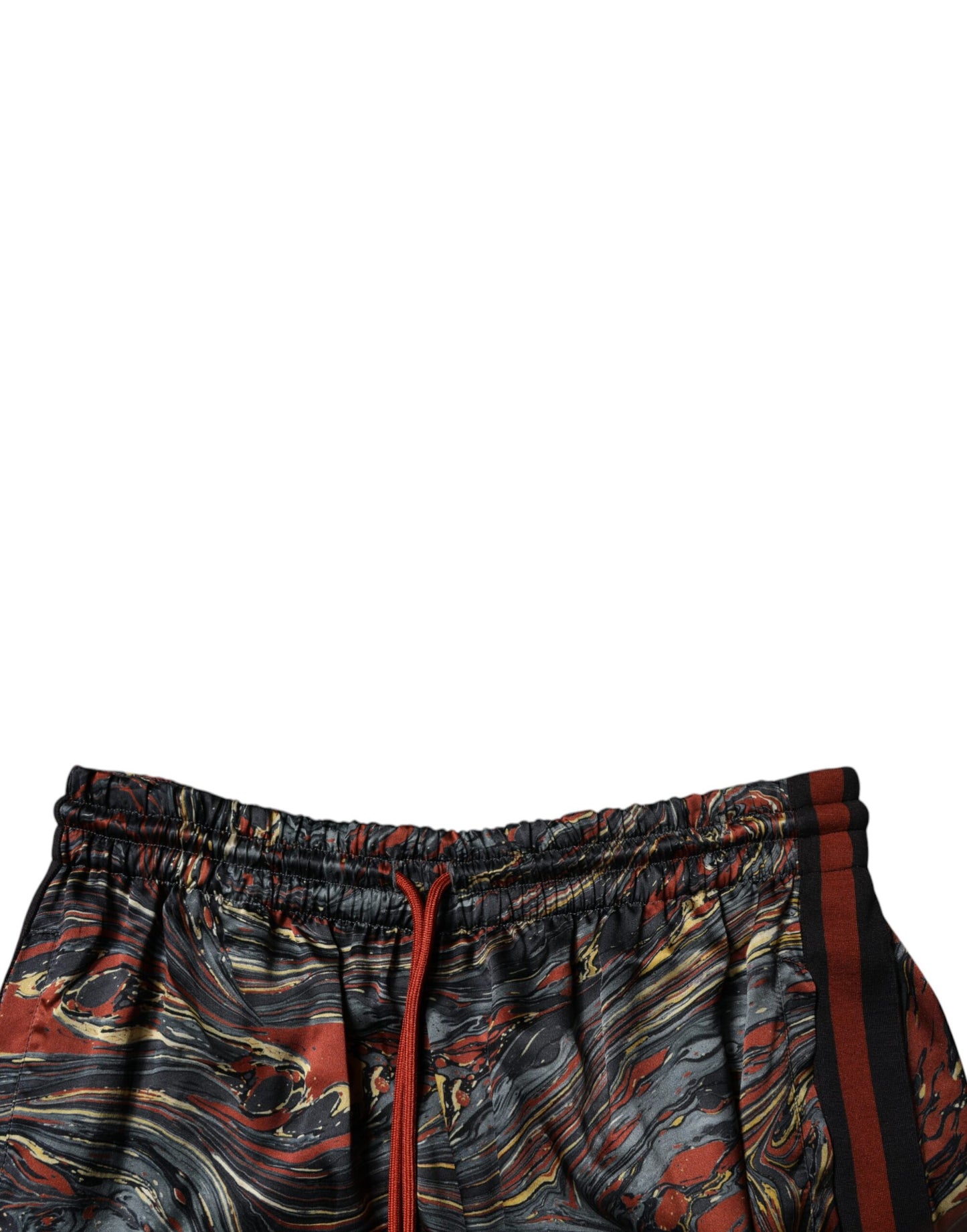 Dolce & Gabbana – Bermudashorts mit mehrfarbigem Marmor-Print