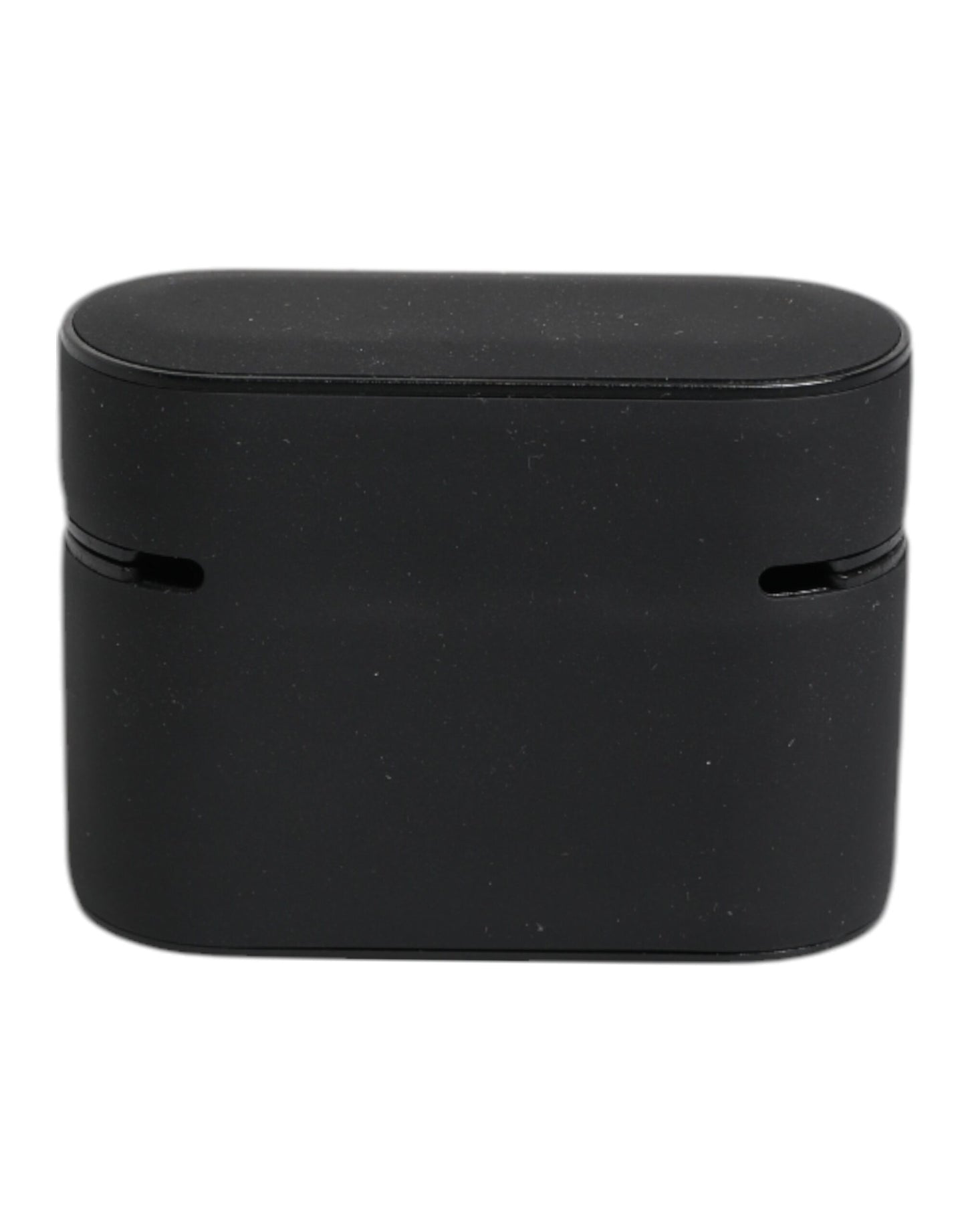 Dolce & Gabbana – Airpods-Hülle aus Silikon mit geprägtem Logo in Schwarz und Orange
