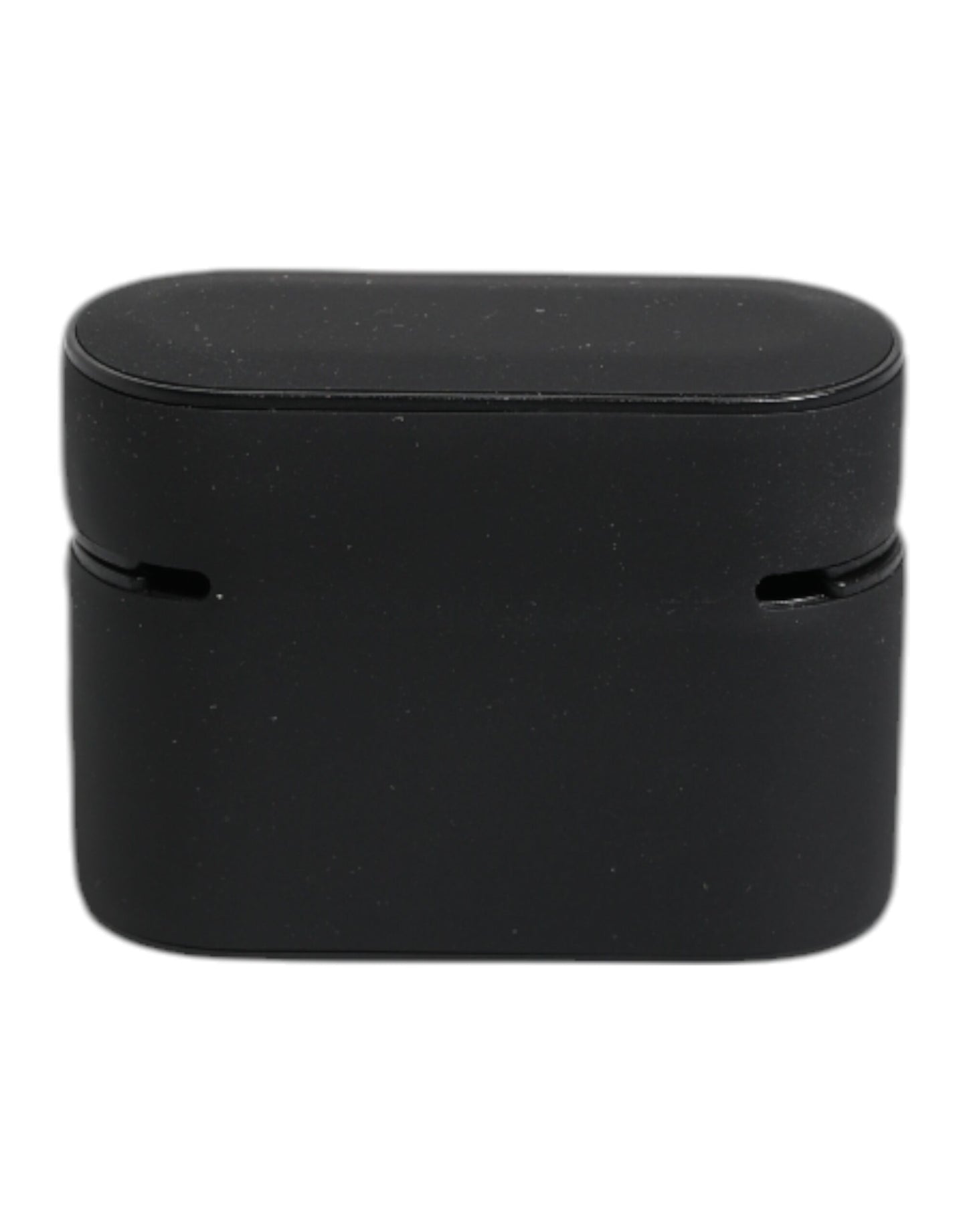 Dolce & Gabbana – Airpods-Hülle aus Silikon mit geprägtem Logo in Schwarz und Gelb