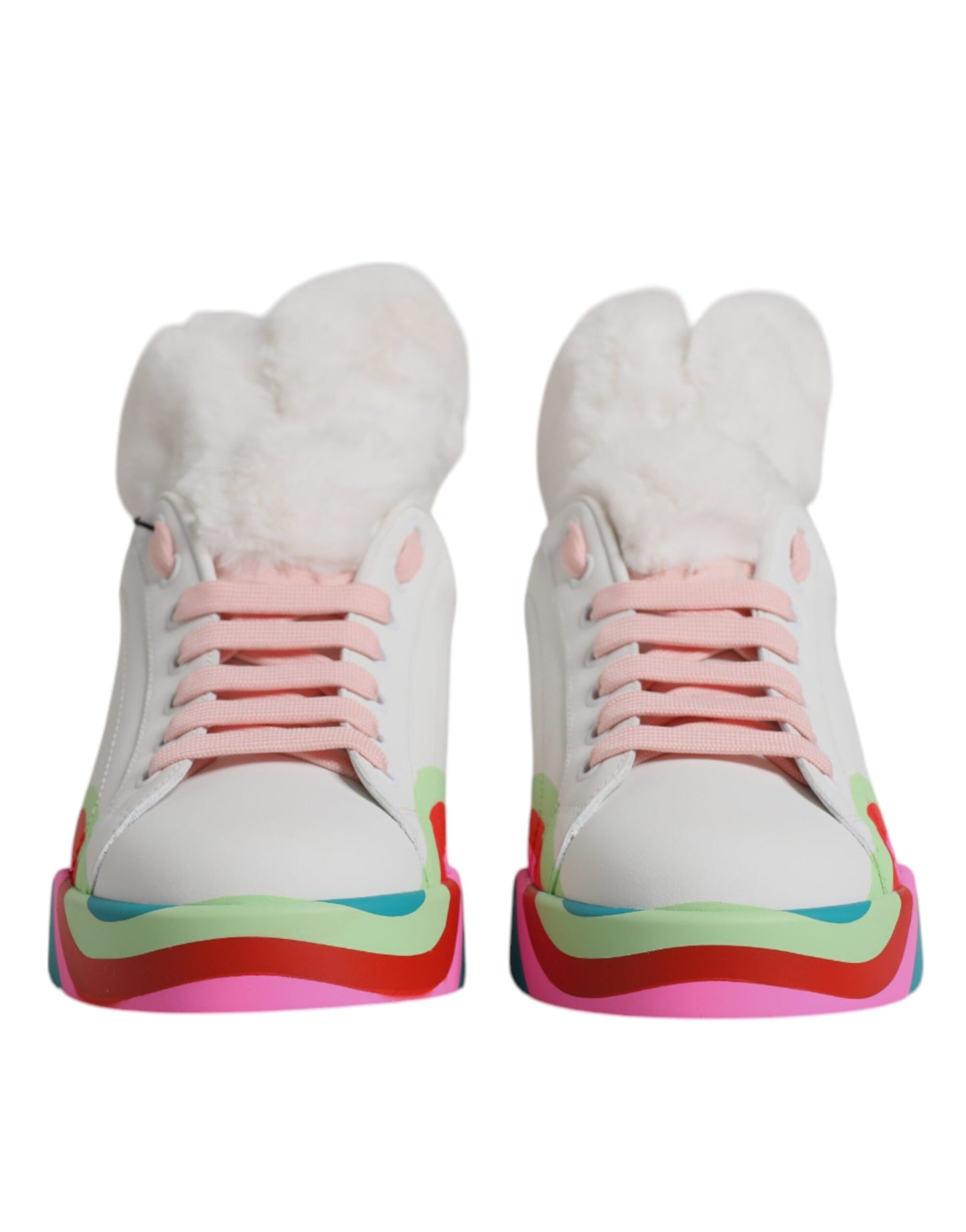 Dolce & Gabbana Mehrfarbige Low-Top-Sneakers Sneakers Schuhe