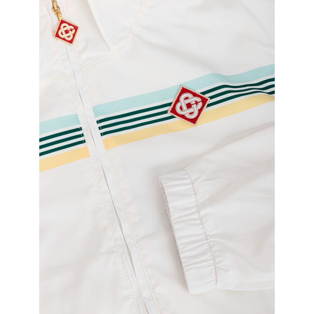 Casablanca Weißes Polyester-Sweatshirt