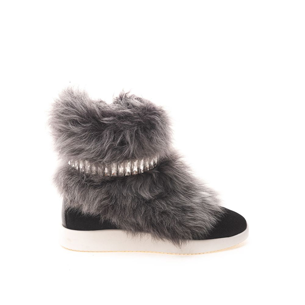 Giuseppe Zanotti – Schwarzer Neopren-Sneaker
