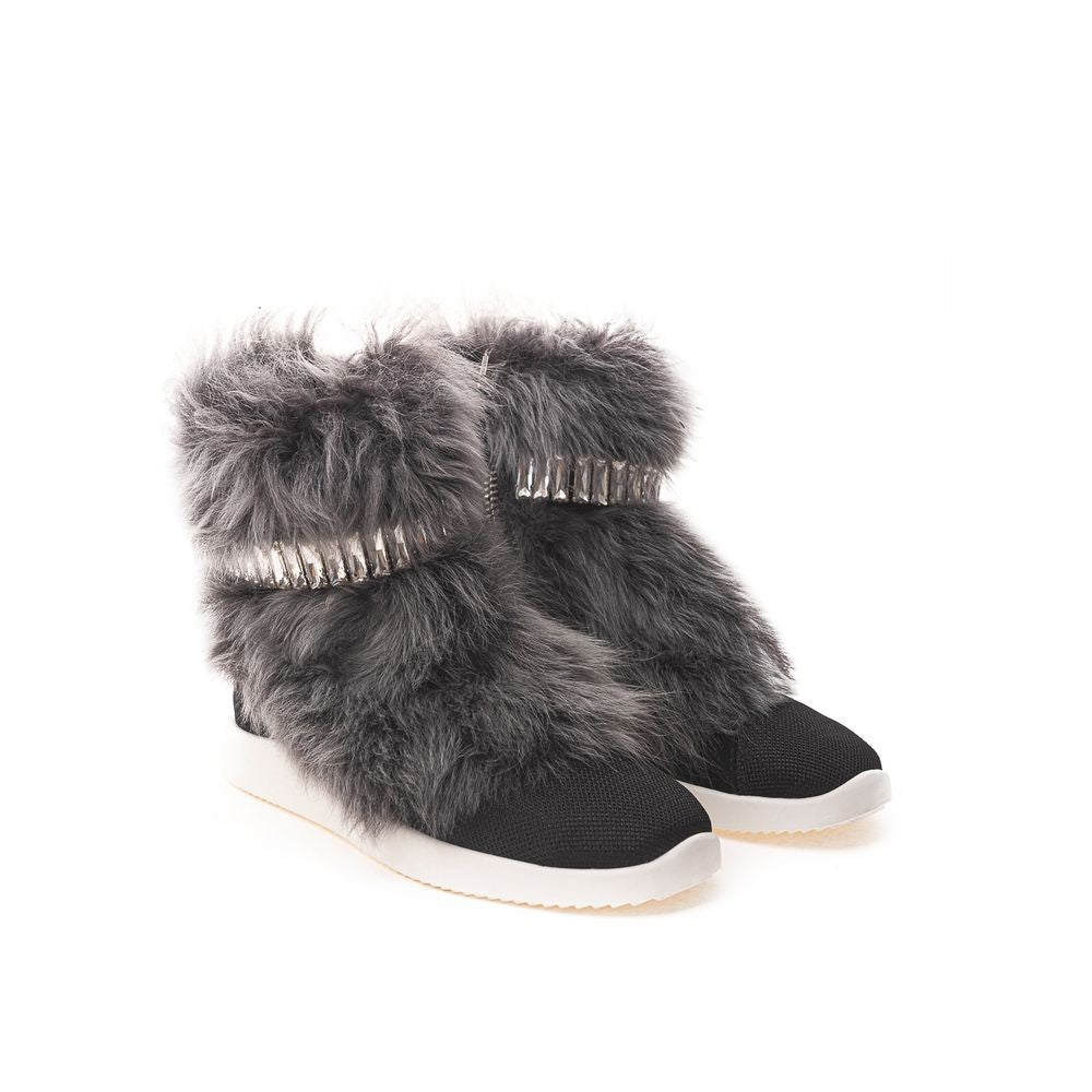 Giuseppe Zanotti – Schwarzer Neopren-Sneaker