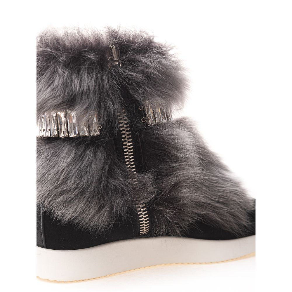 Giuseppe Zanotti – Schwarzer Neopren-Sneaker