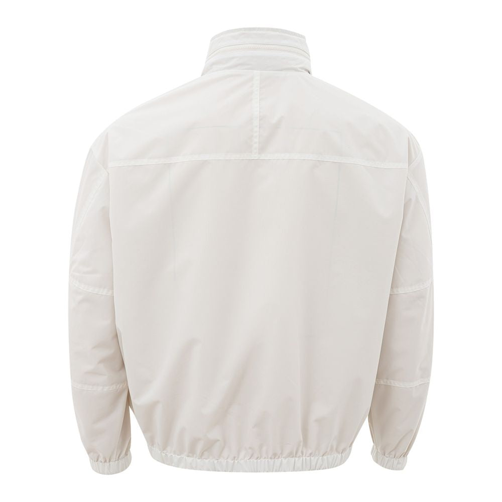Armani Exchange – Beige Polyamidjacke für den modernen Mann