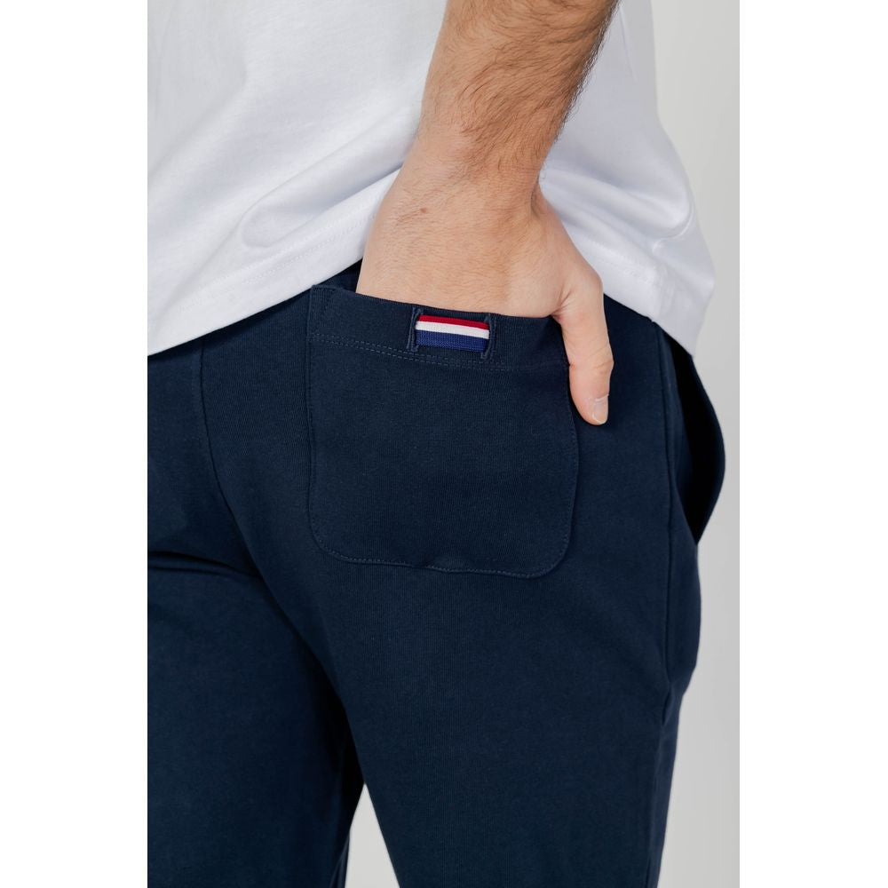 US POLO ASSN. Blue Cotton Joggers Workout Pant
