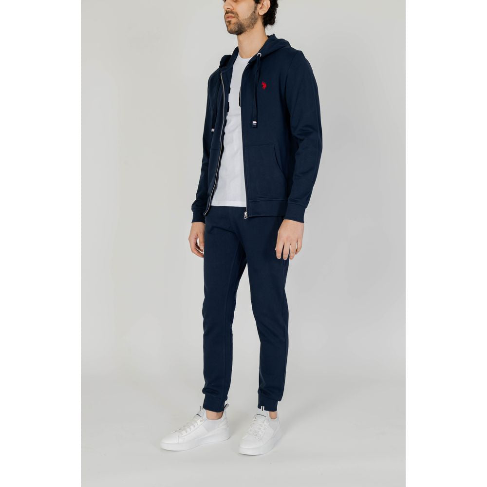 US POLO ASSN. Blue Cotton Joggers Workout Pant