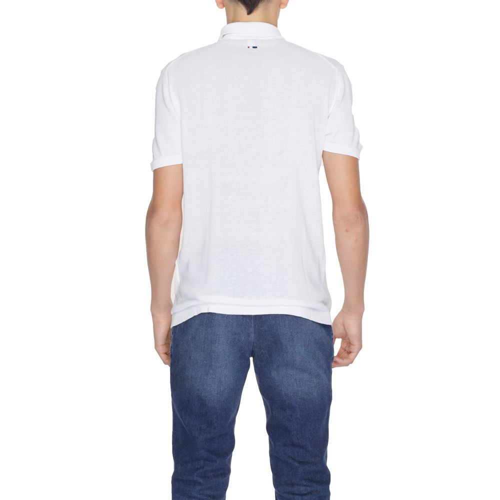 US POLO ASSN. Weißer Baumwollpullover