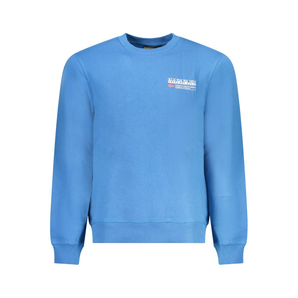 Napapijri Hellblauer Baumwollpullover für Herren