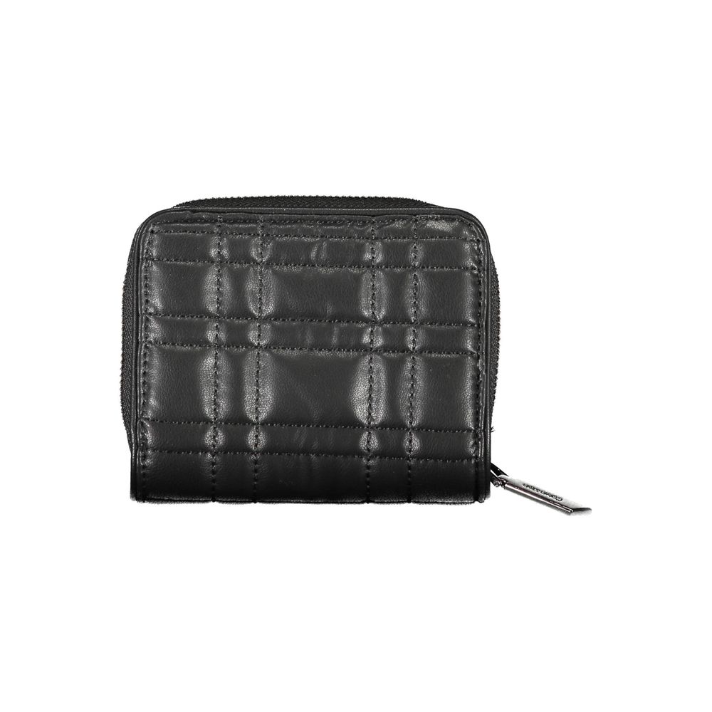 Calvin Klein Schwarze Polyester Damen Geldbörse