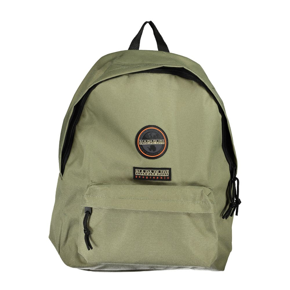 Napapijri – umweltfreundlicher grüner Rucksack mit elegantem Design