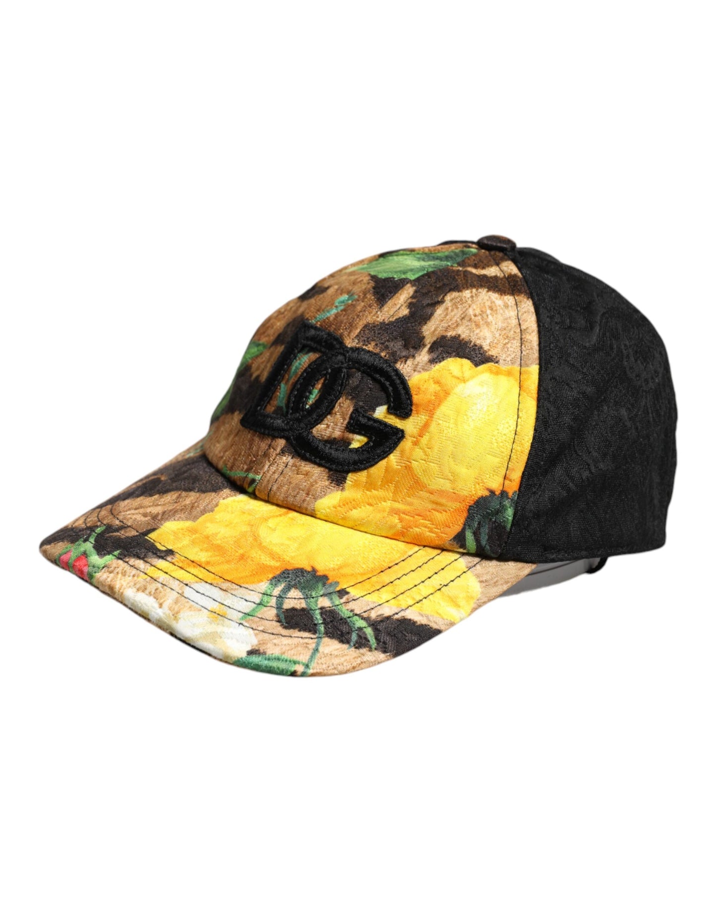 Dolce & Gabbana – Mehrfarbige Baseballkappe mit 6 Paneelen und DG-Logo-Aufnäher