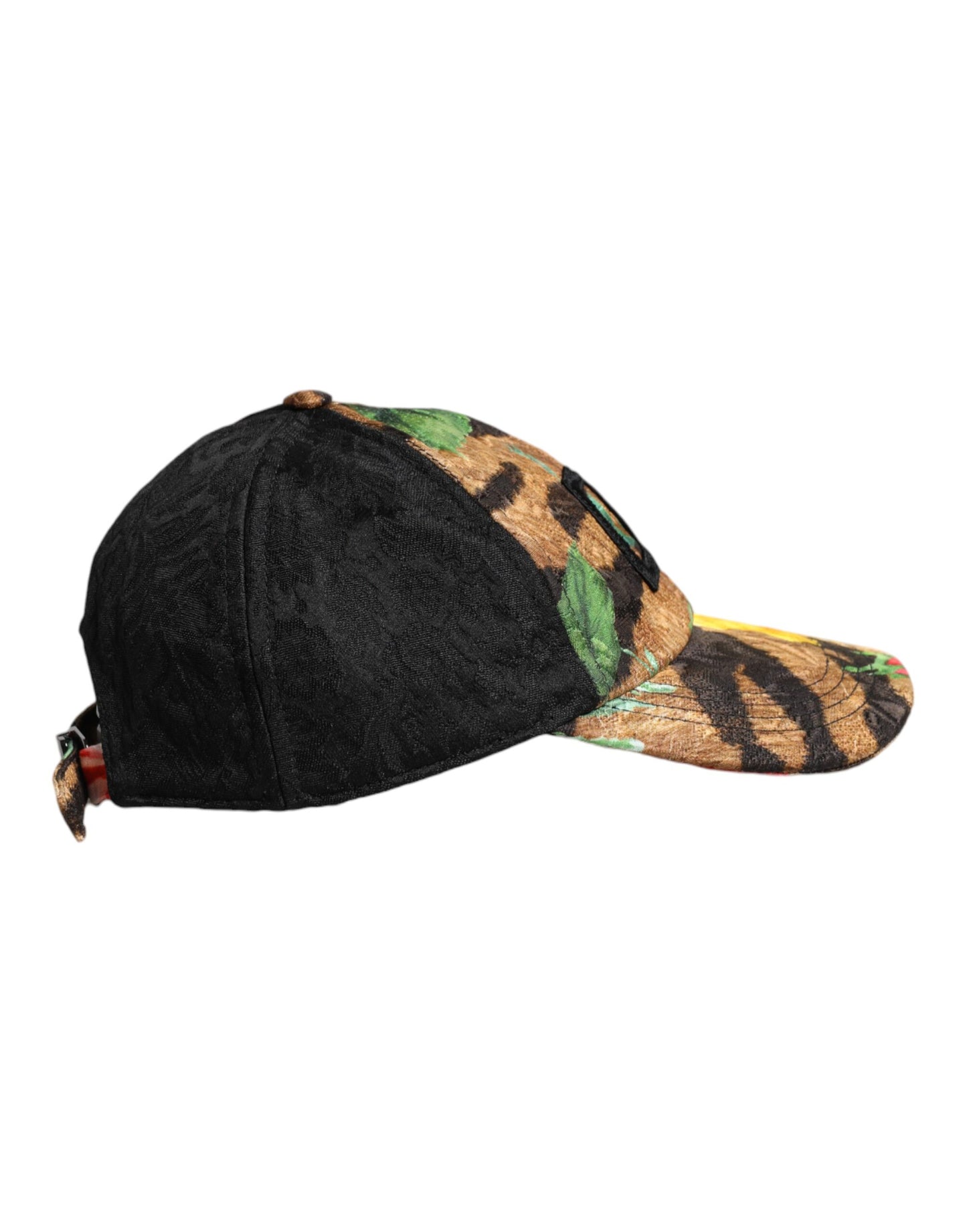 Dolce & Gabbana – Mehrfarbige Baseballkappe mit 6 Paneelen und DG-Logo-Aufnäher