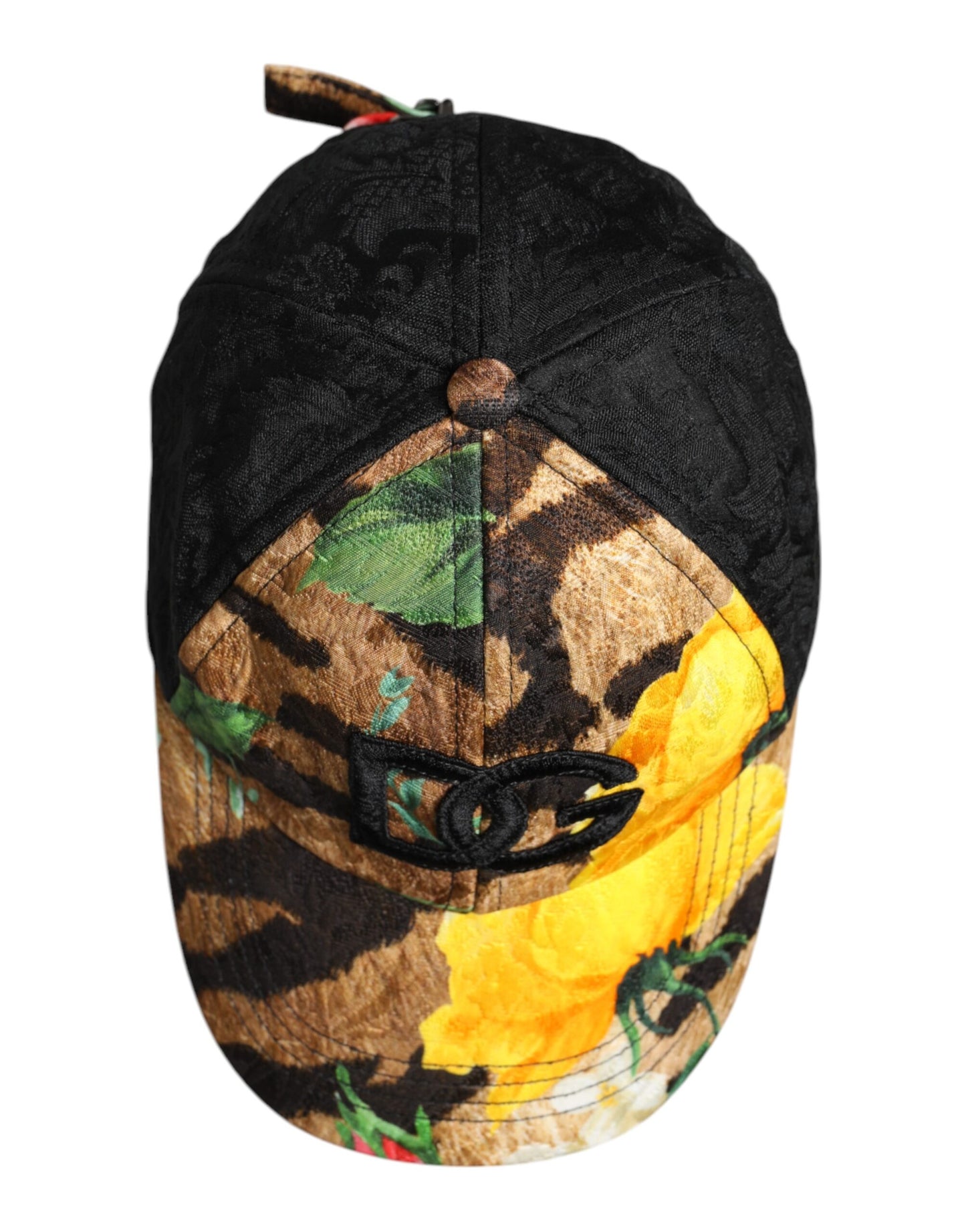 Dolce & Gabbana – Mehrfarbige Baseballkappe mit 6 Paneelen und DG-Logo-Aufnäher
