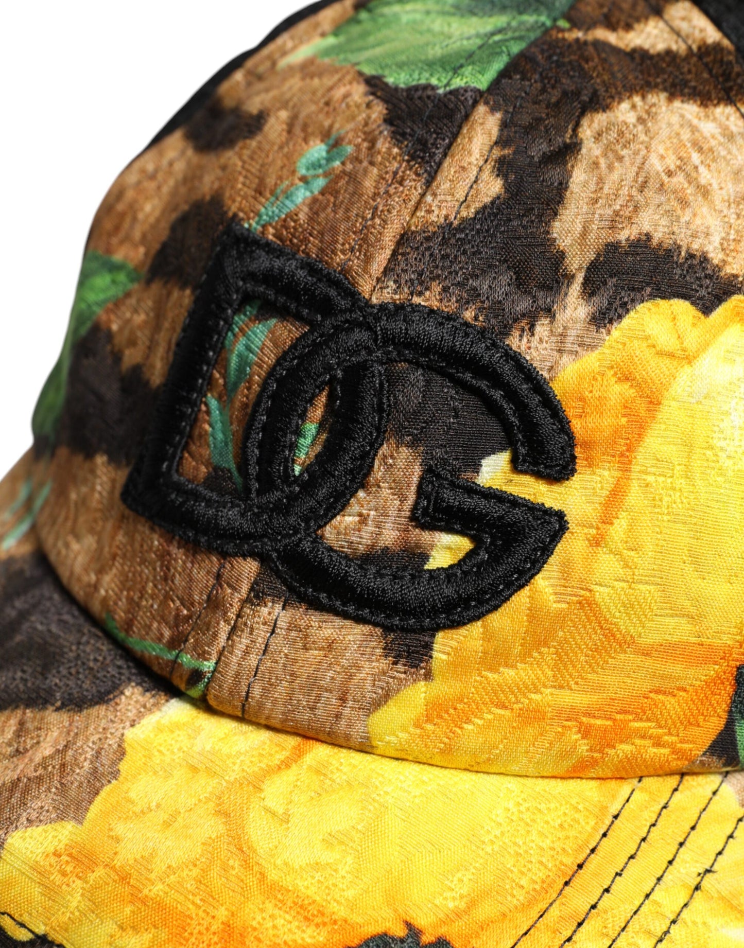 Dolce & Gabbana – Mehrfarbige Baseballkappe mit 6 Paneelen und DG-Logo-Aufnäher